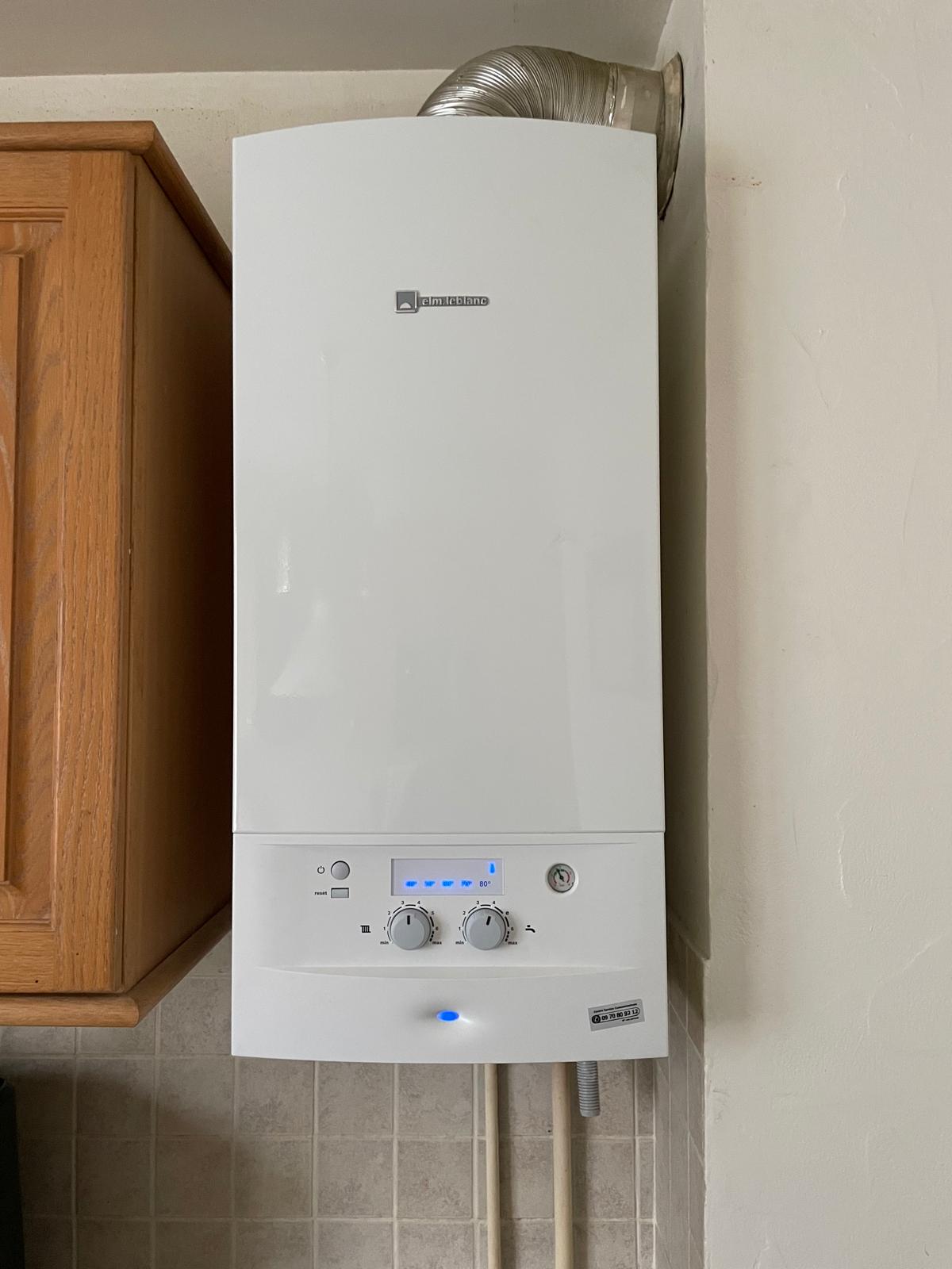 Après installation - Chauffe-eau